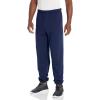 Jerzees Mens NuBlend Fleece Joggers with Pockets, Relaxed Fit, Cotton Blend(Navy)