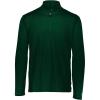 Russell Athletic Dri-power Lightweight 1/4 Zip Pullover Outerwear(Dark Green)
