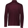 Russell Athletic Dri-power Lightweight 1/4 Zip Pullover Outerwear(Maroon)