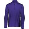 Russell Athletic Dri-power Lightweight 1/4 Zip Pullover Outerwear(Purple)