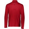 Russell Athletic Dri-power Lightweight 1/4 Zip Pullover Outerwear(True Red)