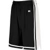 Russell Athletic Women’s Ladies Legacy Basketball Shorts(Black/White)