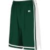 Russell Athletic Women’s Ladies Legacy Basketball Shorts(Dark Green/White)