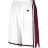 Russell Athletic Women’s Ladies Legacy Basketball Shorts(White/Maroon)