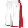 Russell Athletic Women’s Ladies Legacy Basketball Shorts(White/True Red)