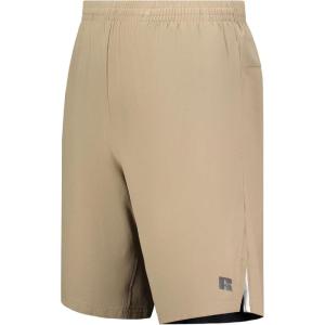 Russell Athletic Men’s Legend Stretch Woven Shorts(Khaki)