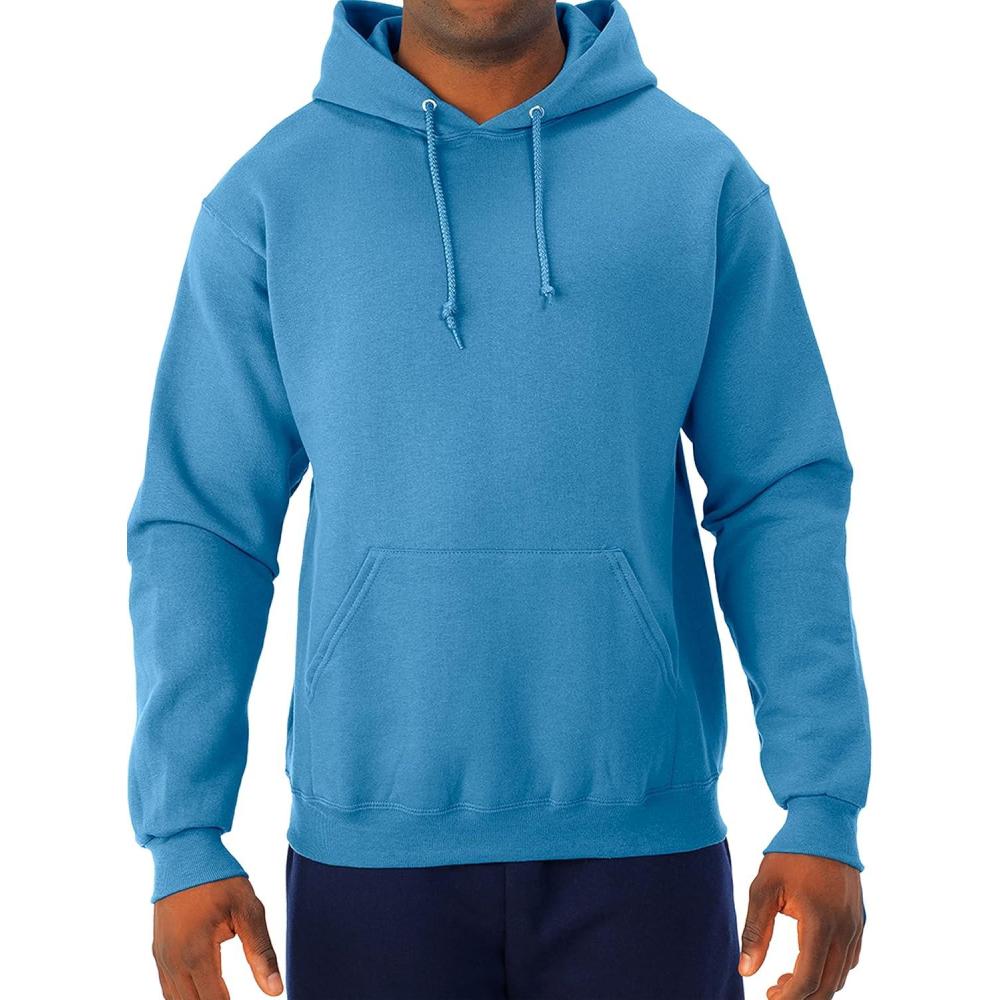 imageJerzees Mens NuBlend Hoodies ampamp Sweatshirts Retired ColorsHoodie  Columbia Blue