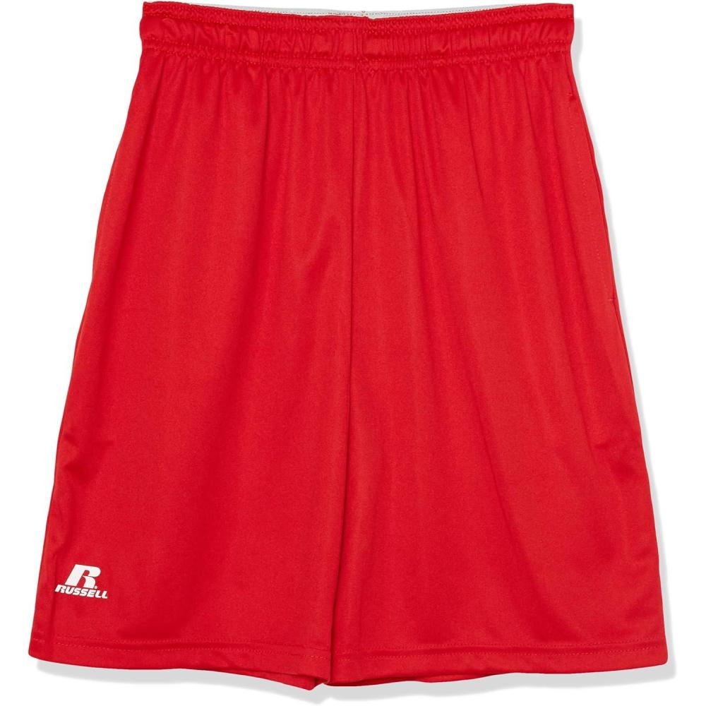 imageRussell Athletic DriPower Performance Short with Pockets ShortsTrue Red
