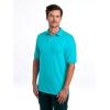 Jerzees Men’s Short Sleeve Polo Shirts, Cotton Blend, Two Button Closure, Regular Fit, Sizes S-5x(California Blue – Dri-power)