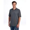Jerzees Men’s Short Sleeve Polo Shirts, Cotton Blend, Two Button Closure, Regular Fit, Sizes S-5x(Charcoal – Dri-power)