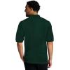 Jerzees Men’s Short Sleeve Polo Shirts, Cotton Blend, Two Button Closure, Regular Fit, Sizes S-5x(Forest Green – Dri-power)
