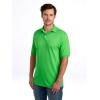 Jerzees Men’s Short Sleeve Polo Shirts, Cotton Blend, Two Button Closure, Regular Fit, Sizes S-5x(Kiwi – Dri-power)