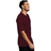 Jerzees Men’s Short Sleeve Polo Shirts, Cotton Blend, Two Button Closure, Regular Fit, Sizes S-5x(Maroon – Dri-power)