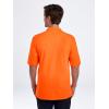 Jerzees Men’s Short Sleeve Polo Shirts, Cotton Blend, Two Button Closure, Regular Fit, Sizes S-5x(Safety Orange – Dri-power)