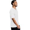 Jerzees Men’s Short Sleeve Polo Shirts, Cotton Blend, Two Button Closure, Regular Fit, Sizes S-5x(White – Dri-power)