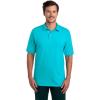 Jerzees Men’s Short Sleeve Polo Shirts, Cotton Blend, Two Button Closure, Regular Fit, Sizes S-5x(California Blue – Dri-power)