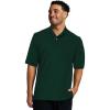 Jerzees Men’s Short Sleeve Polo Shirts, Cotton Blend, Two Button Closure, Regular Fit, Sizes S-5x(Forest Green – Dri-power)