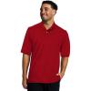 Jerzees Men’s Short Sleeve Polo Shirts, Cotton Blend, Two Button Closure, Regular Fit, Sizes S-5x(True Red – Dri-power)