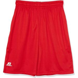 Russell Athletic Dri-Power Performance Short with Pockets Shorts(True Red)