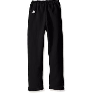 Russell Athletic Youth Dri-Power Fleece Sweatpants & Joggers with Pockets, Moisture Wicking, Sizes S-XL(Black)