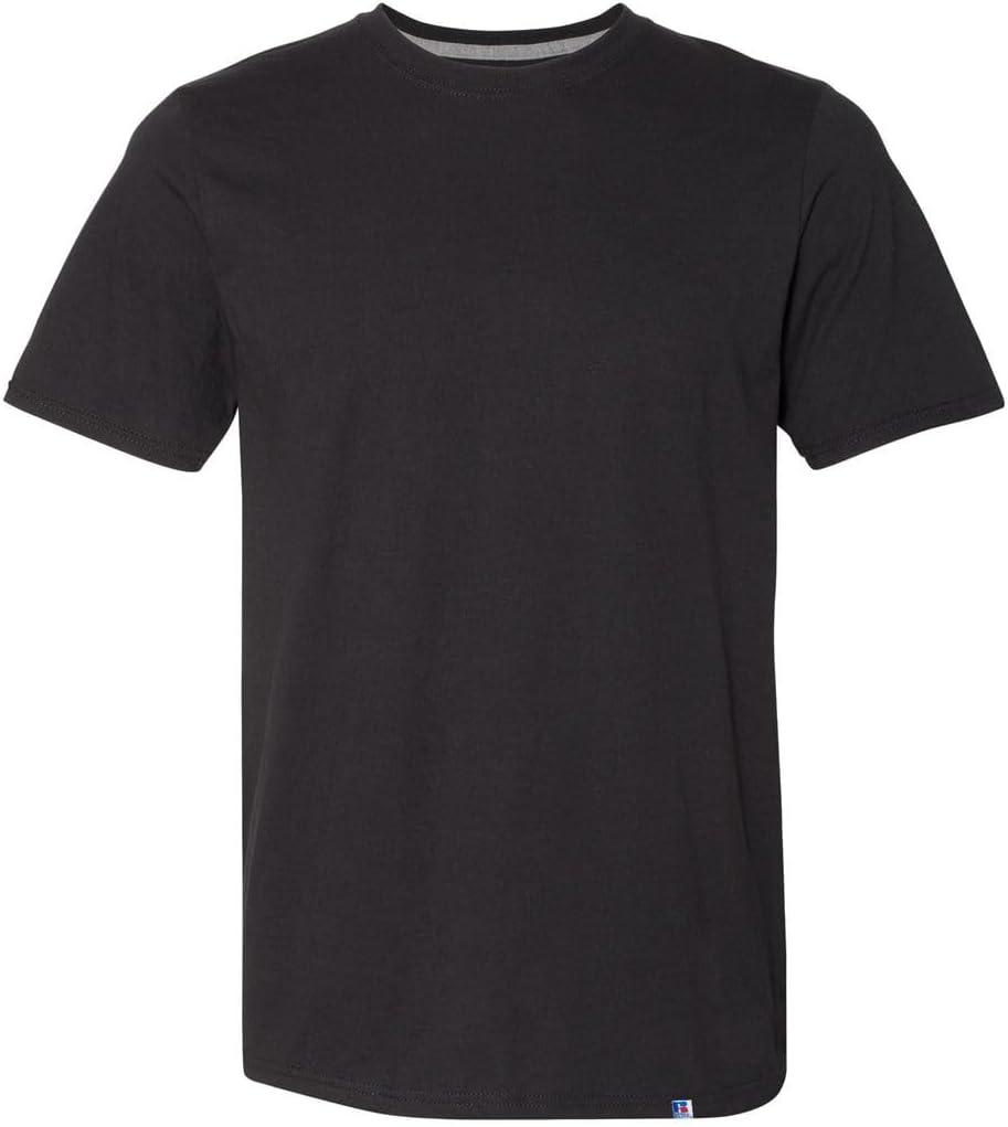 imageRussell Athletic Mens ShortSleeve Cotton TShirtBlack
