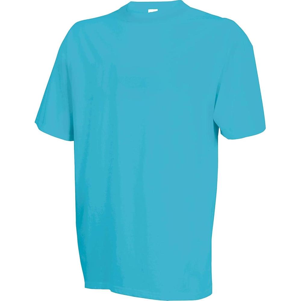 imageRussell Athletic Mens Basic Cotton TShirtsClear Turquoise