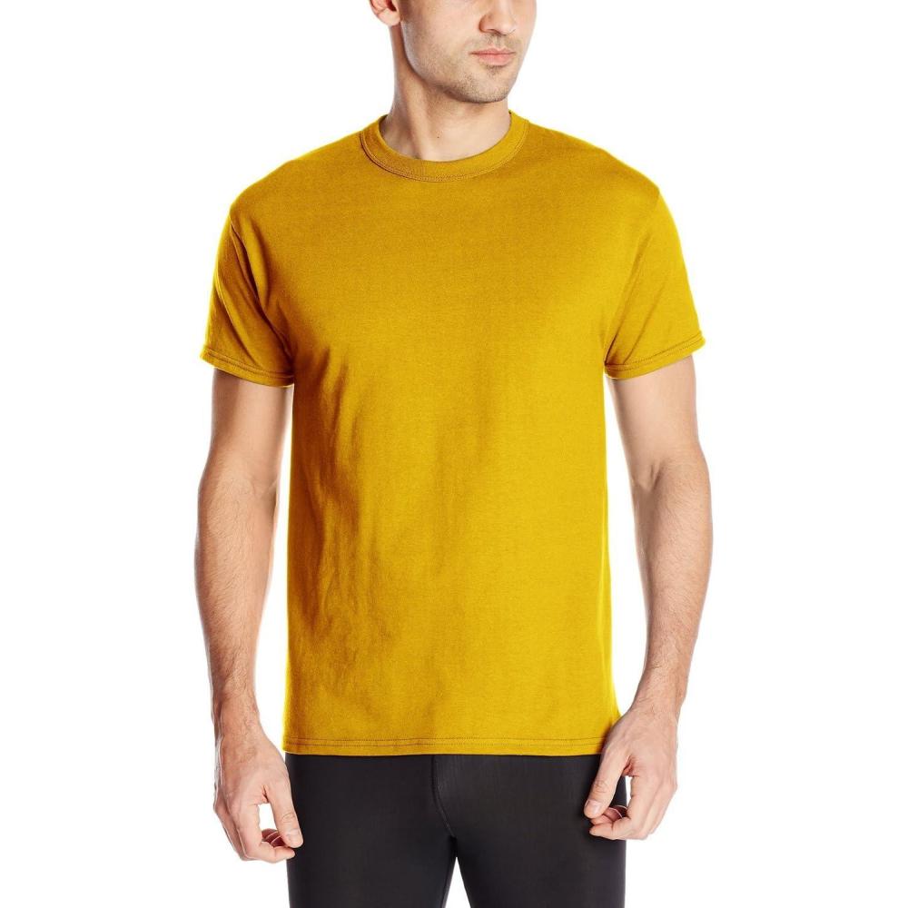 imageRussell Athletic Mens ShortSleeve Cotton TShirtGold