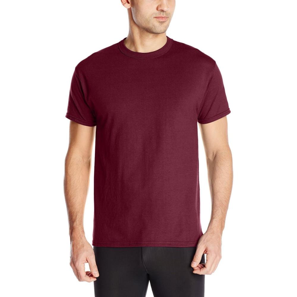 imageRussell Athletic Mens ShortSleeve Cotton TShirtMaroon