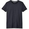 Russell Athletic Men’s Cotton Performance Ringer T-Shirt(Black Heather/Black)