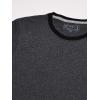 Russell Athletic Men’s Cotton Performance Ringer T-Shirt(Black Heather/Black)