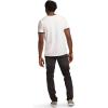 Russell Athletic Men’s Cotton Performance Ringer T-Shirt(White/Black Heather)