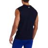 Russell Athletic Men’s Dri-Power Cotton Blend Sleeveless Muscle Shirts, Moisture Wicking Odor Protection UPF 30+, Sizes S-4X(Basic Cotton – Basic Navy)