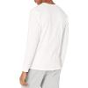 Russell Athletic Men’s Dri-Power Long Sleeve Tees, Moisture Wicking, Odor Protection, UPF 30+(Long Sleeve – White)