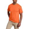 Russell Athletic Mens Basic Cotton T-Shirts(Dusk Orange)