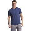Russell Athletic Men’s Cotton Performance Ringer T-Shirt(Vintage Navy/Navy)