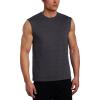 Russell Athletic Men’s Dri-Power Cotton Blend Sleeveless Muscle Shirts, Moisture Wicking Odor Protection UPF 30+, Sizes S-4X(Basic Graphite)