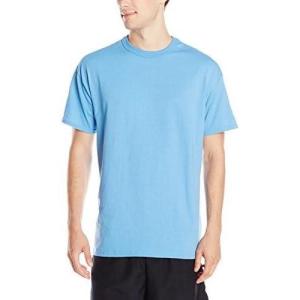 Russell Athletic Men’s Short-Sleeve Cotton T-Shirt(Cold Blue)