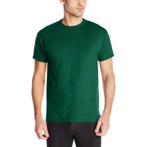 Russell Athletic Men’s Short-Sleeve Cotton T-Shirt(Dark Green)