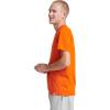 Russell Athletic Men’s Dri-Power Cotton Blend Short Sleeve T-Shirts, Moisture Wicking, Odor Protection, UPF 30+, Sizes S-4X(Burnt Orange)