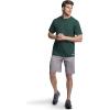 Russell Athletic Men’s Dri-Power Cotton Blend Short Sleeve T-Shirts, Moisture Wicking, Odor Protection, UPF 30+, Sizes S-4X(Dark Green)