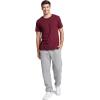 Russell Athletic Men’s Dri-Power Cotton Blend Short Sleeve T-Shirts, Moisture Wicking, Odor Protection, UPF 30+, Sizes S-4X(Maroon)