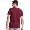 Russell Athletic Men’s Dri-Power Cotton Blend Short Sleeve T-Shirts, Moisture Wicking, Odor Protection, UPF 30+, Sizes S-4X(Maroon)