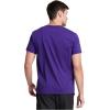 Russell Athletic Men’s Dri-Power Cotton Blend Short Sleeve T-Shirts, Moisture Wicking, Odor Protection, UPF 30+, Sizes S-4X(Purple)