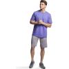 Russell Athletic Men’s Dri-Power Cotton Blend Short Sleeve T-Shirts, Moisture Wicking, Odor Protection, UPF 30+, Sizes S-4X(Retro Heather Purple)