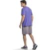 Russell Athletic Men’s Dri-Power Cotton Blend Short Sleeve T-Shirts, Moisture Wicking, Odor Protection, UPF 30+, Sizes S-4X(Retro Heather Purple)