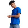 Russell Athletic Men’s Dri-Power Cotton Blend Short Sleeve T-Shirts, Moisture Wicking, Odor Protection, UPF 30+, Sizes S-4X(Royal)