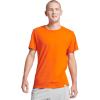 Russell Athletic Men’s Dri-Power Cotton Blend Short Sleeve T-Shirts, Moisture Wicking, Odor Protection, UPF 30+, Sizes S-4X(Burnt Orange)