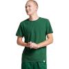 Russell Athletic Men’s Dri-Power Cotton Blend Short Sleeve T-Shirts, Moisture Wicking, Odor Protection, UPF 30+, Sizes S-4X(Dark Green)