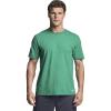 Russell Athletic Men’s Dri-Power Cotton Blend Short Sleeve T-Shirts, Moisture Wicking, Odor Protection, UPF 30+, Sizes S-4X(Retro Heather Green)