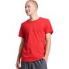 Russell Athletic Men’s Dri-Power Cotton Blend Short Sleeve T-Shirts, Moisture Wicking, Odor Protection, UPF 30+, Sizes S-4X(True Red)